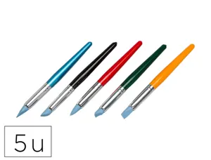 Sculpteur o'color silicone 18cm coloris assortis sachet  5 unites — Non classé