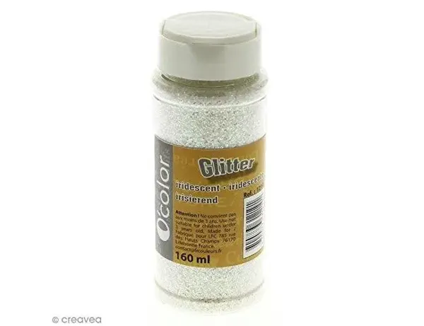 Paillettes o'color ultra brillantes coloris irise pot  saliere 160ml — Non classé