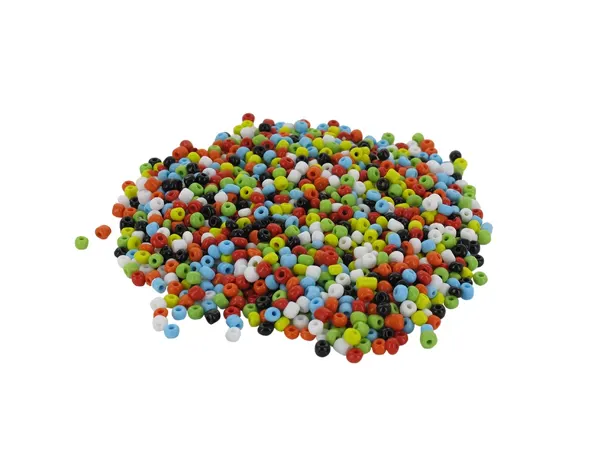 Perles Rocailles O'color Opaques Diametre 5mm Coloris Assortis Bocal 500 gr, LA FRANÇAISE DES COULEURS — Activités…