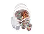 Perles Cassis O'color Diametre 9mm Coloris Assortis Schoolpack Seau 3000 Unites + 10 Pots Vides, LA FRANÇAISE DES… — vue 2