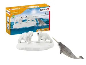 Boite de jeux schleich wilf life figurines animaux        polaires — Non classé