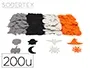 Gommette Sodertex Feutrine Adhesive Pailletee Halloween Diametre 3,5cm Coloris Assortis Pack 200 Unites — Activités… — vue 2