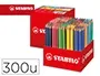 Crayon Couleur Stabilo Trio Maxi Schoolpack Triangulaire Mine Large Et Souple Coloris Assortis Carton 300 Unites —… — vue 2