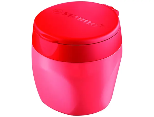 STABILO Taille-crayon à réservoir woody 3 en 1, rouge — Fournitures