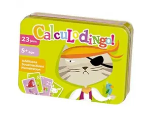 Jeu interdacta calculodingo 36 cartes + 1 livret avec 15  regles — Non classé