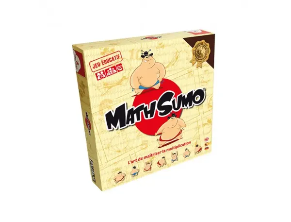 Jeu interdacta mathsumo 1 plateau + 2 pions-sumo + 61   cartes + 1 regle du jeu — Non classé
