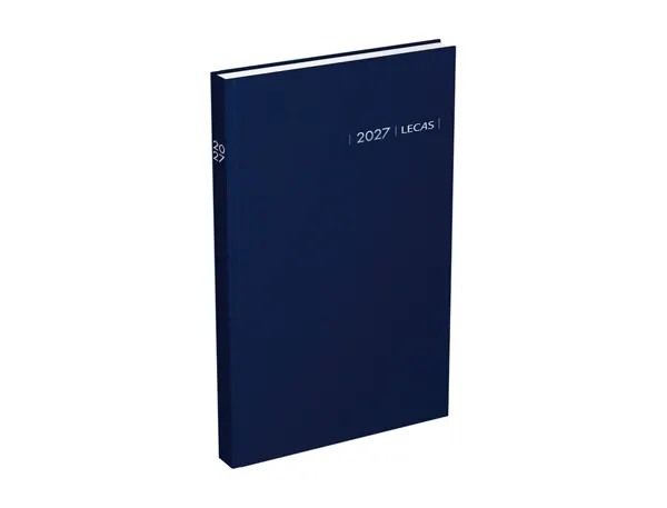 LECAS Agenda Carré 1 jour Travers 140 x 220 mm, 2027,assorti — Agendas planning
