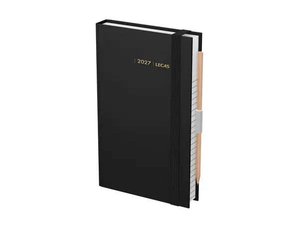 LECAS Agenda journalier Chantier, 2027, 90 x 150 mm, assorti — Agendas de poche