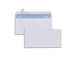 Enveloppes blanches dl 80g adhesives pefc eco 110x220mm  boite de 500 unites — Non classé