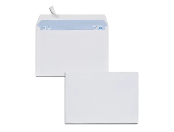 Enveloppes blanches c5 80g adhesives pefc eco 162x229mm  boite de 500 unites — Non classé