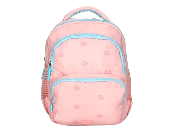 Sac a dos liderpapel scolaire arc-en-ciel 350x110x270mm     coloris rose — Non classé