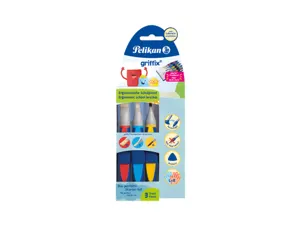 Pinceau pelikan griffix 12b 6b 6h coloris assortis        blister 3 unites — Non classé