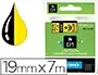 DYMO Ruban d'étiquette D1 noir/jaune,19 mm x 7 m — Informatique & bureautique — vue 2