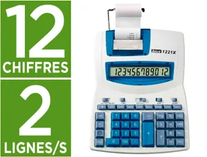 Calculatrice ibico imprimante 1221x — Non classé