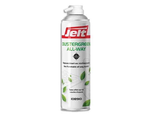 Dépoussiérant jelt dustergreen all way gaz ininflammable sans cfc utilisable toutes positions — Non classé