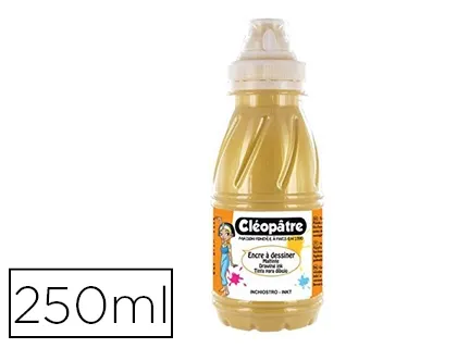 Encre à dessiner cléopâtre coloris or flacon 250ml — Non classé