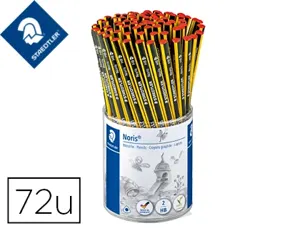 Crayon graphite staedtler noris eco 183 hb triangulaire wopex hb mine résistante pot 72 unités — Non classé