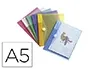 Paquet de 6 enveloppes en polypropylène pour format A5, coloris assortis, djois — Classement & archivage — vue 2