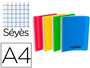 Cahier conquérant classique reliure intégrale couverture polypropylène a4 100 pages 90g séyès — Non classé