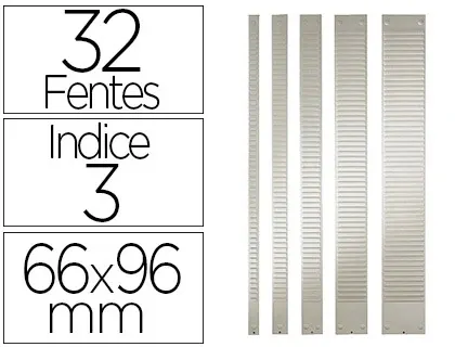 Bande planning 32 fentes indice 3, Nobo — EQUIPEMENT CLASSE ET BUREAU