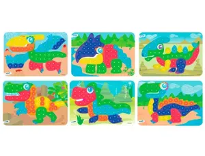 Jeu miniland planches dino 31x21cm pack de 6 unités — Non classé