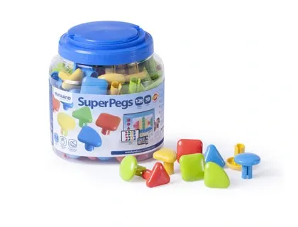 Jeu miniland superpegs 128 pièces — Non classé