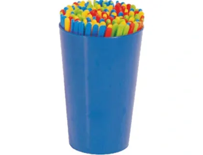 Lot de 100 aiguilles maxi en plastique, N.C — Activités artistiques