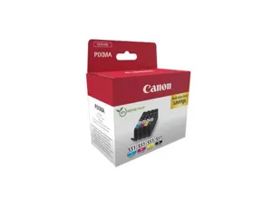 Cartouche d'encre original canon pgi-551 349 p noir/cyan/magenta/jaune pack 4 couleur — Non classé