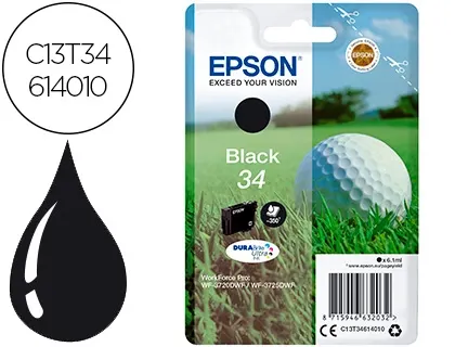 Cartouche d'encre original epson 34 noir — Non classé