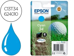 Cartouche d'encre original epson 34 cyan — Non classé