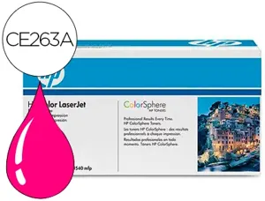 Toner laser original hp ce263a 11000 p magenta — Non classé