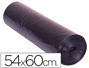 Sac poubelle domestique 54x60cm calibre 100 capacité 23l coloris noir rouleau 25 unités — Non classé