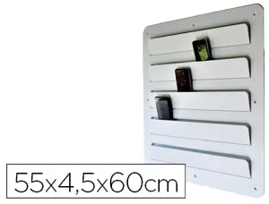 Rangement mural planorga téléphone portable phone docking 60x55cm coloris blanc — Non classé