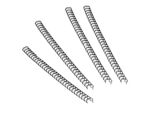 Reliure métallique fellowes relieur pas 3:1 34 boucles a4 1/4 in diamètre 6.4mm coloris noir boîte 100 unités — Non classé