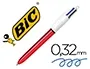 Stylo bille 4 Couleurs Shine rouge — Fournitures — vue 2