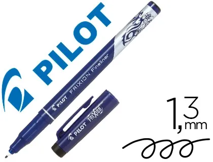Stylo-feutre pilot frixion fineliner pointe 1.3mm coloris noir — Non classé