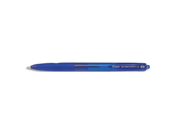 Stylo-bille pilot super grip g rétractable pointe moyenne coloris bleu bpgg-8r-m/1.0 — Non classé