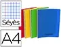 Reliure intégrale 180 pages CONQUERANT, A4, 5x5, couverture polypropylène, coloris assortis — Papier, cahier &… — vue 2