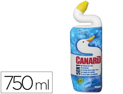 Gel wc canard 5 en 1 senteur marine parfum intense flacon 750ml — Non classé