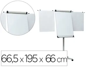Chevalet mobile vanerum laqué à potences — Non classé