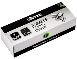 Agrafe safetool nº10 boîte 5000 unités — Non classé