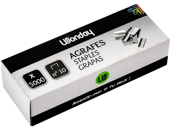 Agrafe safetool nº10 boîte 5000 unités — Non classé