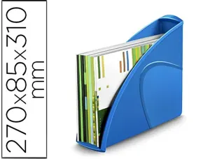 Porte-revues cep pro polystyrène antichoc robuste format 24x32cm 25.9x8x31cm coloris gloss bleu — Non classé