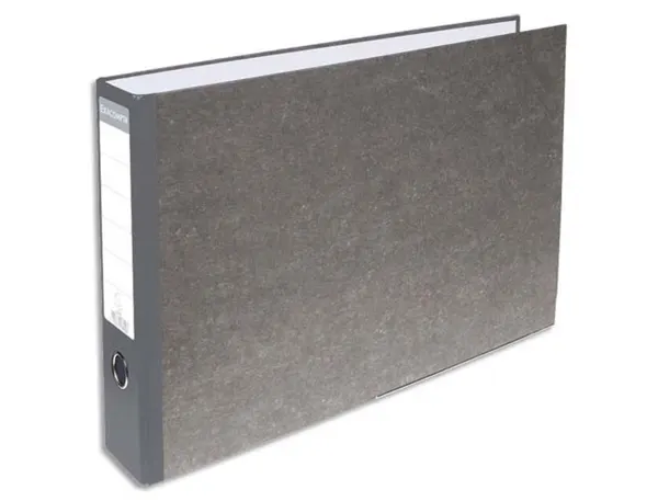 EXACOMPTA Classeur à levier marbré, A3 horizontal,80 mm,gris — Classement & archivage