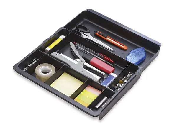 EXACOMPTA Insert pour tiroir DRAWINSERT Classique, noir — Aménagement d'espace