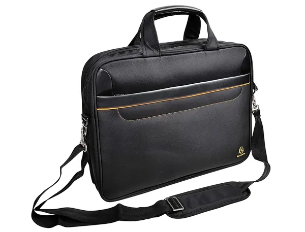 EXACOMPTA Sacoche EXACTIVE, polyester, noir — Informatique & bureautique