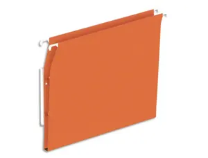 Dossier suspendu l'oblique economique kraft orange 220g  armoire entraxe 330m hauteur  275mm fond 15mm boite 25 — Non classé