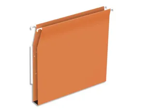 Dossier suspendu l'oblique economique kraft orange 220g  armoire entraxe 330m hauteur  275mm fond 30mm boite 25 — Non classé