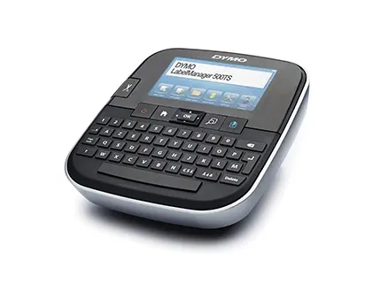 Titreuse dymo label manager 500ts ecran tactile couleur   clavier azerty 10 polices 25  tailles 32 styles 100 — Non classé