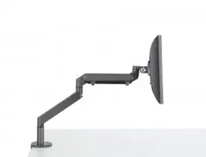 Bras articulé alba jamy pour écran simple multidirectionnel réglable par pression à gaz supporte 10kg noir — Non classé